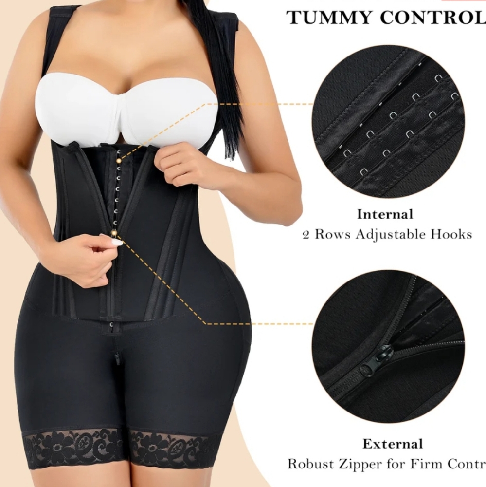 Yianna Fajas Tummy Control Butt Lifter BodyShaper  Shapewear Bodysuit Postpartum - Picture 16 of 16